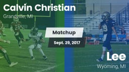 Matchup: Calvin Christian vs. Lee  2017