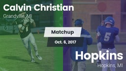 Matchup: Calvin Christian vs. Hopkins  2017