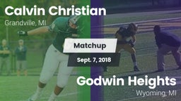 Matchup: Calvin Christian vs. Godwin Heights  2018