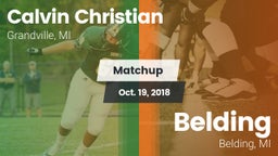 Matchup: Calvin Christian vs. Belding  2018