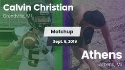 Matchup: Calvin Christian vs. Athens  2019