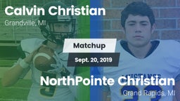 Matchup: Calvin Christian vs. NorthPointe Christian  2019