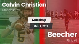 Matchup: Calvin Christian vs. Beecher  2019