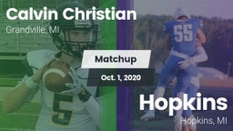 Matchup: Calvin Christian vs. Hopkins  2020