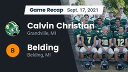 Recap: Calvin Christian  vs. Belding  2021