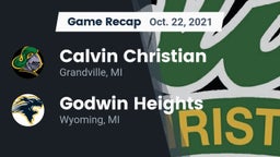 Recap: Calvin Christian  vs. Godwin Heights  2021