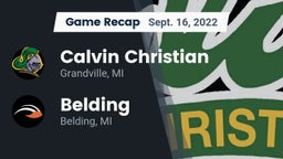 Recap: Calvin Christian  vs. Belding  2022