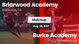 Matchup: Briarwood Academy vs. Burke Academy  2017