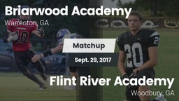 Matchup: Briarwood Academy vs. Flint River Academy  2017