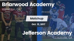 Matchup: Briarwood Academy vs. Jefferson Academy  2017