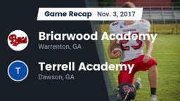 Recap: Briarwood Academy  vs. Terrell Academy  2017