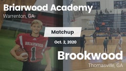 Matchup: Briarwood Academy vs. Brookwood  2020