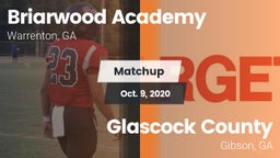 Matchup: Briarwood Academy vs. Glascock County  2020