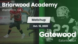 Matchup: Briarwood Academy vs. Gatewood  2020