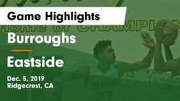 Burroughs  vs Eastside Game Highlights - Dec. 5, 2019