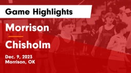 Morrison  vs Chisholm  Game Highlights - Dec. 9, 2023