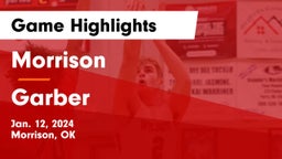 Morrison  vs Garber  Game Highlights - Jan. 12, 2024