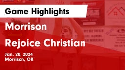 Morrison  vs Rejoice Christian  Game Highlights - Jan. 20, 2024