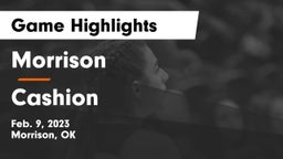 Morrison  vs Cashion  Game Highlights - Feb. 9, 2023