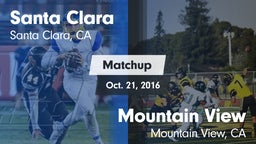 Matchup: Santa Clara vs. Mountain View  2016
