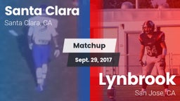 Matchup: Santa Clara vs. Lynbrook  2017