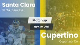 Matchup: Santa Clara vs. Cupertino  2017