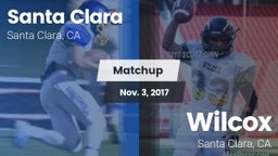 Matchup: Santa Clara vs. Wilcox  2017