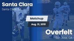 Matchup: Santa Clara vs. Overfelt  2018