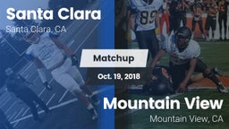 Matchup: Santa Clara vs. Mountain View  2018