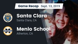 Recap: Santa Clara  vs. Menlo School 2019