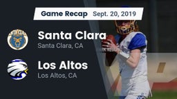 Recap: Santa Clara  vs. Los Altos  2019