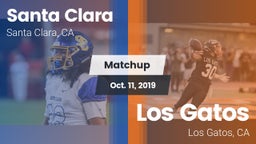 Matchup: Santa Clara vs. Los Gatos  2019