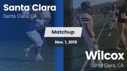 Matchup: Santa Clara vs. Wilcox  2019