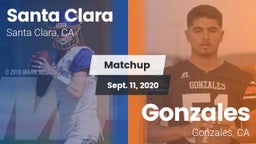 Matchup: Santa Clara vs. Gonzales  2020