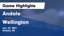 Andale  vs Wellington  Game Highlights - Jan. 22, 2021