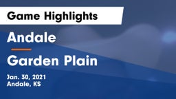 Andale  vs Garden Plain  Game Highlights - Jan. 30, 2021