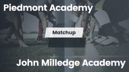 Matchup: Piedmont Academy vs. Milledge Academy 2016