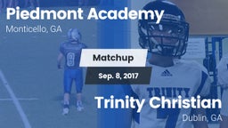 Matchup: Piedmont Academy vs. Trinity Christian  2017