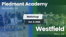 Matchup: Piedmont Academy vs. Westfield  2020