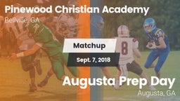 Matchup: Pinewood Christian vs. Augusta Prep Day  2018