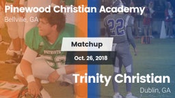 Matchup: Pinewood Christian vs. Trinity Christian  2018