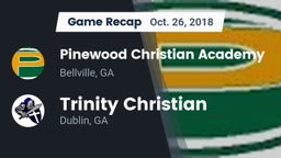 Recap: Pinewood Christian Academy vs. Trinity Christian  2018