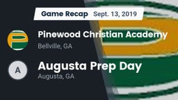 Recap: Pinewood Christian Academy vs. Augusta Prep Day  2019