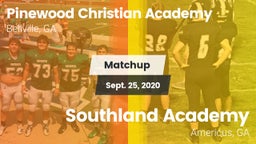 Matchup: Pinewood Christian vs. Southland Academy  2020