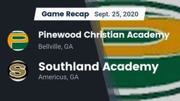 Recap: Pinewood Christian Academy vs. Southland Academy  2020