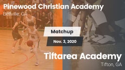 Matchup: Pinewood Christian vs. Tiftarea Academy  2020