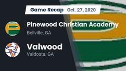 Recap: Pinewood Christian Academy vs. Valwood  2020