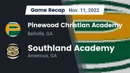 Recap: Pinewood Christian Academy vs. Southland Academy  2022