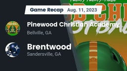 Recap: Pinewood Christian Academy vs. Brentwood  2023