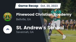 Recap: Pinewood Christian Academy vs. St. Andrew's School 2023